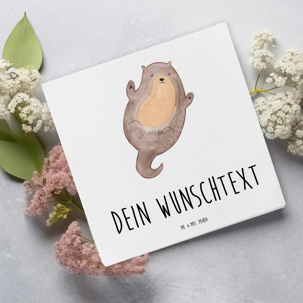 Personalisierte Deluxe Karte Otter Umarmen Personalisierte Grußkarte, Personalisiertere Klappkarte, Personalisierte Einladungskarte, Personalisierte Glückwunschkarte, Personalisierte Hochzeitskarte, Personalisierte Geburtstagskarte, Grußkarte mit Namen, Grußkarte selber drucken, Grußkarte selbst gestalten, Grußkarte mit persönlichen Nachrichten, Grußkarte als Geldgeschenk, Grußkarten personalisiert, Personalisierte Karte, Otter, Fischotter, Seeotter, Otter Seeotter See Otter