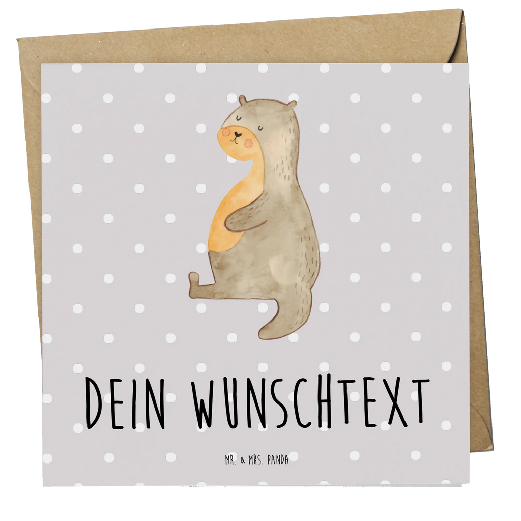 Personalisierte Deluxe Karte Otter Bauch Personalisierte Grußkarte, Personalisiertere Klappkarte, Personalisierte Einladungskarte, Personalisierte Glückwunschkarte, Personalisierte Hochzeitskarte, Personalisierte Geburtstagskarte, Grußkarte mit Namen, Grußkarte selber drucken, Grußkarte selbst gestalten, Grußkarte mit persönlichen Nachrichten, Grußkarte als Geldgeschenk, Grußkarten personalisiert, Personalisierte Karte, Otter, Fischotter, Seeotter, Otter Seeotter See Otter