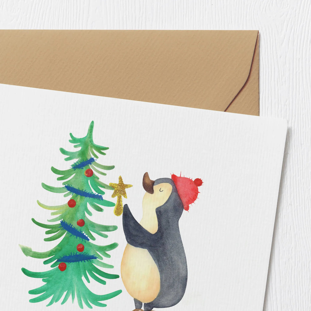 Personalisierte Deluxe Karte Pinguin Weihnachtsbaum Personalisierte Grußkarte, Personalisiertere Klappkarte, Personalisierte Einladungskarte, Personalisierte Glückwunschkarte, Personalisierte Hochzeitskarte, Personalisierte Geburtstagskarte, Grußkarte mit Namen, Grußkarte selber drucken, Grußkarte selbst gestalten, Grußkarte mit persönlichen Nachrichten, Grußkarte als Geldgeschenk, Grußkarten personalisiert, Personalisierte Karte, Winter, Weihnachten, Weihnachtsdeko, Nikolaus, Advent, Heiligabend, Wintermotiv, Pinguin