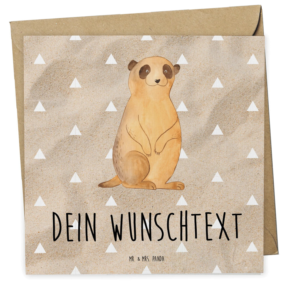 Personalisierte Deluxe Karte Erdmännchen Personalisierte Grußkarte, Personalisiertere Klappkarte, Personalisierte Einladungskarte, Personalisierte Glückwunschkarte, Personalisierte Hochzeitskarte, Personalisierte Geburtstagskarte, Grußkarte mit Namen, Grußkarte selber drucken, Grußkarte selbst gestalten, Grußkarte mit persönlichen Nachrichten, Grußkarte als Geldgeschenk, Grußkarten personalisiert, Personalisierte Karte, Afrika, Wildtiere, Erdmännchen, Reisen, Spruch, Weltreise, Afrikareise, Roadtrip, Traveling