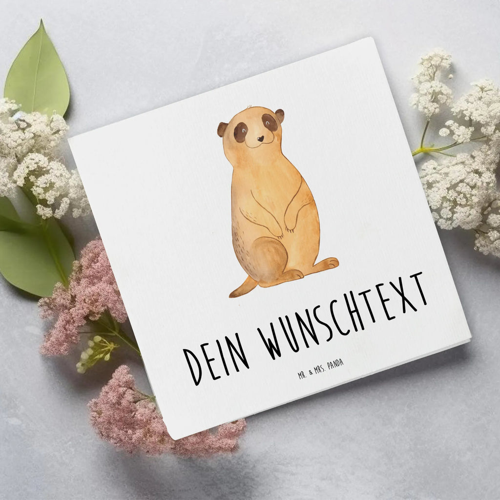 Personalisierte Deluxe Karte Erdmännchen Personalisierte Grußkarte, Personalisiertere Klappkarte, Personalisierte Einladungskarte, Personalisierte Glückwunschkarte, Personalisierte Hochzeitskarte, Personalisierte Geburtstagskarte, Grußkarte mit Namen, Grußkarte selber drucken, Grußkarte selbst gestalten, Grußkarte mit persönlichen Nachrichten, Grußkarte als Geldgeschenk, Grußkarten personalisiert, Personalisierte Karte, Afrika, Wildtiere, Erdmännchen, Reisen, Spruch, Weltreise, Afrikareise, Roadtrip, Traveling