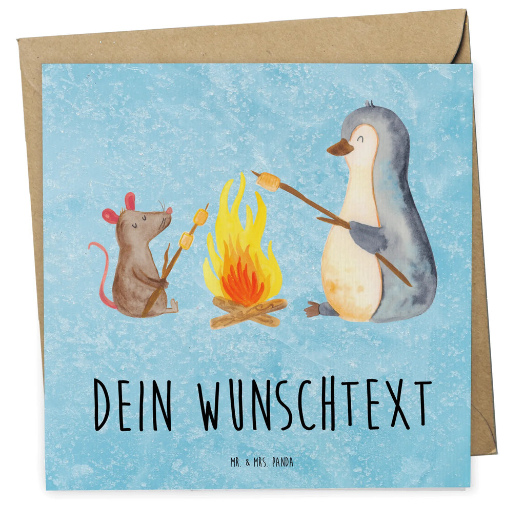 Personalisierte Deluxe Karte Pinguin Lagerfeuer Personalisierte Grußkarte, Personalisiertere Klappkarte, Personalisierte Einladungskarte, Personalisierte Glückwunschkarte, Personalisierte Hochzeitskarte, Personalisierte Geburtstagskarte, Grußkarte mit Namen, Grußkarte selber drucken, Grußkarte selbst gestalten, Grußkarte mit persönlichen Nachrichten, Grußkarte als Geldgeschenk, Grußkarten personalisiert, Personalisierte Karte, Pinguin, Maus, Pinguine, Lagerfeuer, Leben, Arbeit, Job, Motivation, Büro, Büroalltag, Lebensspruch, Lebensmotivation, Neustart, Liebe, grillen, Feuer, Marshmallows