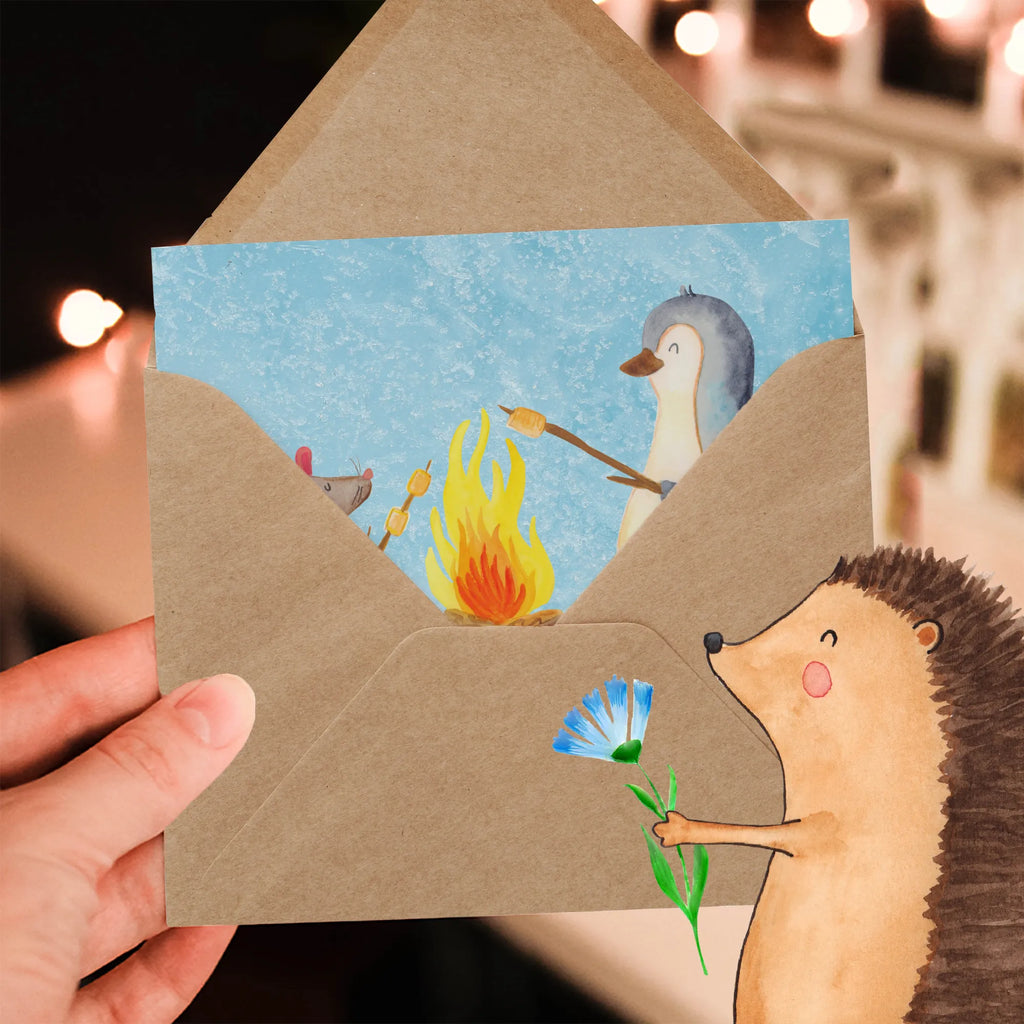 Personalisierte Deluxe Karte Pinguin Lagerfeuer Personalisierte Grußkarte, Personalisiertere Klappkarte, Personalisierte Einladungskarte, Personalisierte Glückwunschkarte, Personalisierte Hochzeitskarte, Personalisierte Geburtstagskarte, Grußkarte mit Namen, Grußkarte selber drucken, Grußkarte selbst gestalten, Grußkarte mit persönlichen Nachrichten, Grußkarte als Geldgeschenk, Grußkarten personalisiert, Personalisierte Karte, Pinguin, Maus, Pinguine, Lagerfeuer, Leben, Arbeit, Job, Motivation, Büro, Büroalltag, Lebensspruch, Lebensmotivation, Neustart, Liebe, grillen, Feuer, Marshmallows