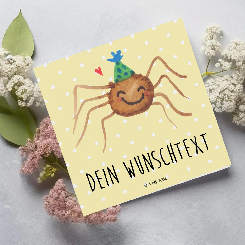 Personalisierte Deluxe Karte Spinne Agathe Party Personalisierte Grußkarte, Personalisiertere Klappkarte, Personalisierte Einladungskarte, Personalisierte Glückwunschkarte, Personalisierte Hochzeitskarte, Personalisierte Geburtstagskarte, Grußkarte mit Namen, Grußkarte selber drucken, Grußkarte selbst gestalten, Grußkarte mit persönlichen Nachrichten, Grußkarte als Geldgeschenk, Grußkarten personalisiert, Personalisierte Karte, Spinne Agathe, Spinne, Agathe, Videos, Merchandise, Selbstliebe, Wunder, Motivation, Glück