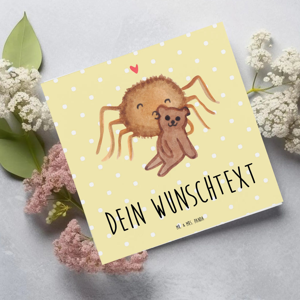 Personalisierte Deluxe Karte Spinne Agathe Teddy Personalisierte Grußkarte, Personalisiertere Klappkarte, Personalisierte Einladungskarte, Personalisierte Glückwunschkarte, Personalisierte Hochzeitskarte, Personalisierte Geburtstagskarte, Grußkarte mit Namen, Grußkarte selber drucken, Grußkarte selbst gestalten, Grußkarte mit persönlichen Nachrichten, Grußkarte als Geldgeschenk, Grußkarten personalisiert, Personalisierte Karte, Spinne Agathe, Spinne, Agathe, Videos, Merchandise, Freundschaft, Liebesgeschenk, Verliebt, Liebesbeweis, Teddy, Treue, Miteinander, Dankeschön