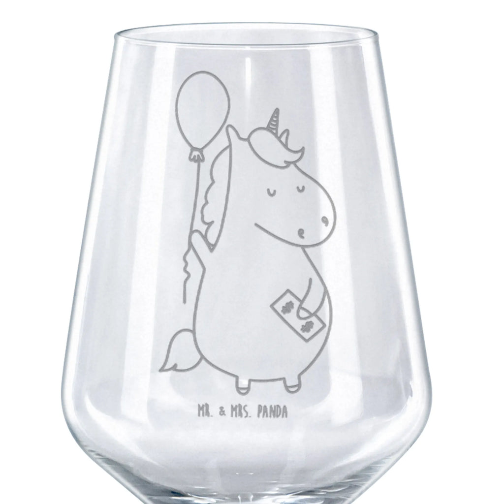 Rotwein Glas Einhorn Luftballon Rotweinglas, Weinglas, Rotwein Glas, Weinglas mit Gravur, Geschenk für Weinliebhaber, Spülmaschinenfeste Weingläser, Hochwertige Weinaccessoires, Einhorn, Einhörner, Einhorn Deko, Pegasus, Unicorn, Luftballon, Geld, Lebenslust, Freude, Geschenk, Freundin