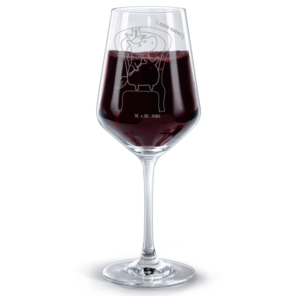 Rotwein Glas Einhorn König Rotweinglas, Weinglas, Rotwein Glas, Weinglas mit Gravur, Geschenk für Weinliebhaber, Spülmaschinenfeste Weingläser, Hochwertige Weinaccessoires, Einhorn, Einhörner, Einhorn Deko, Pegasus, Unicorn, König, Präsident, Bundeskanzler, Herrscher, Kaiser, Prinzessin, Krone