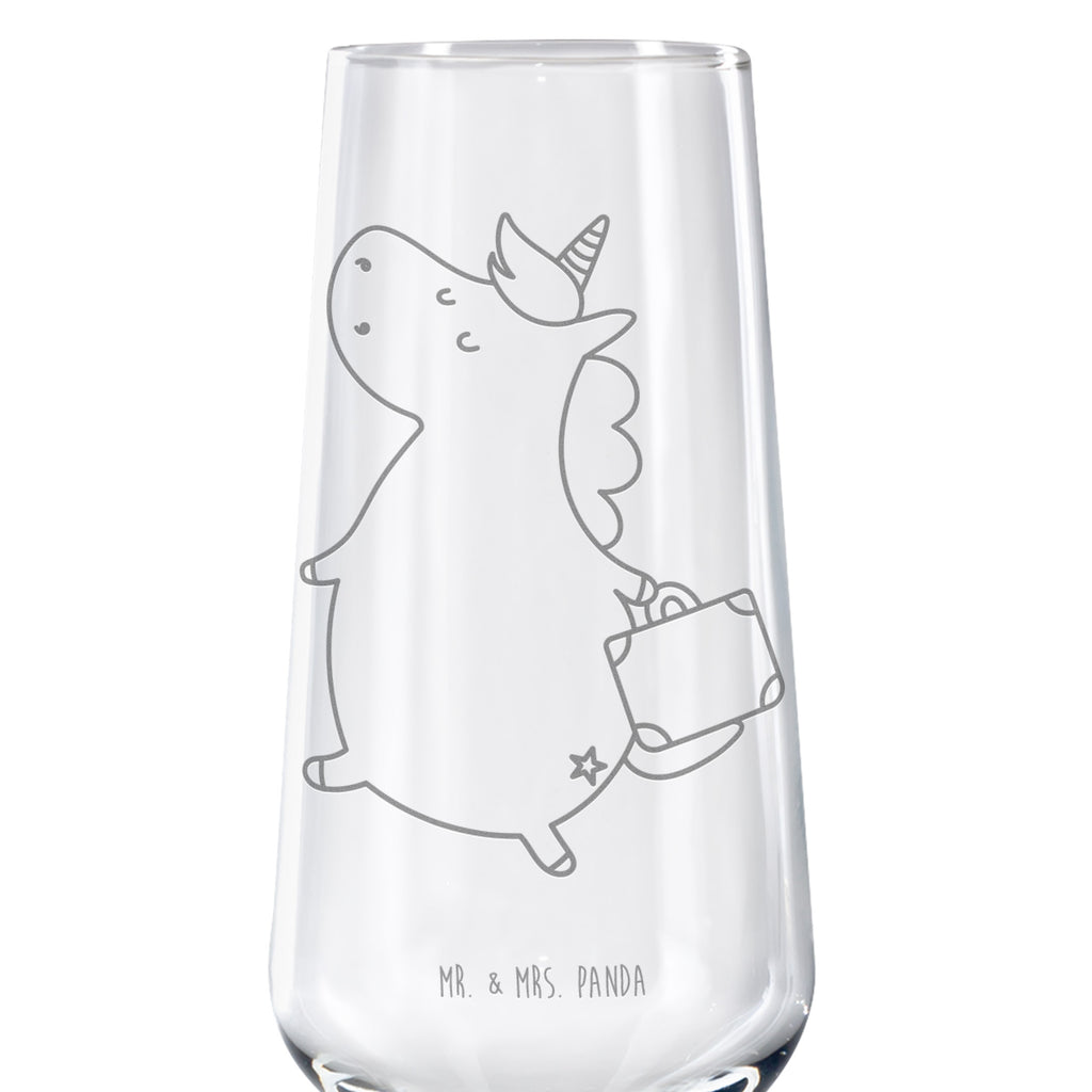 Sektglas Einhorn Koffer Sektglas, Sektglas mit Gravur, Spülmaschinenfeste Sektgläser, Einhorn, Einhörner, Einhorn Deko, Pegasus, Unicorn, unicorn, Koffer, Verreisen, Reise, Gepäck, Abenteuer, Erwachsen, Kind, albern, Spaß, lustig, witzig