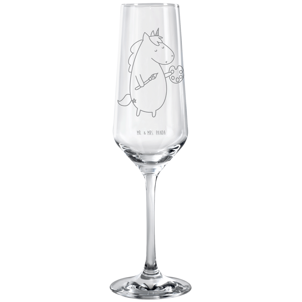 Sektglas Einhorn Künstler Sektglas, Sektglas mit Gravur, Spülmaschinenfeste Sektgläser, Einhorn, Einhörner, Einhorn Deko, Unicorn, Englisch, Künstler, Artist, Malen, Zeichnen, Welt, Farbe, Stift, Pinsel, Geschenk, Maler