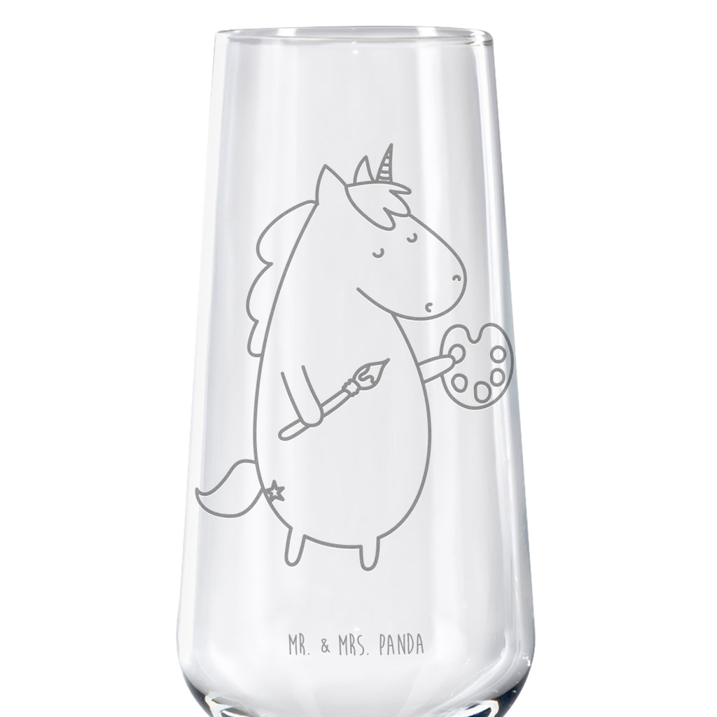 Sektglas Einhorn Künstler Sektglas, Sektglas mit Gravur, Spülmaschinenfeste Sektgläser, Einhorn, Einhörner, Einhorn Deko, Pegasus, Unicorn, Englisch, Künstler, Artist, Malen, Zeichnen, Welt, Farbe, Stift, Pinsel, Geschenk, Maler