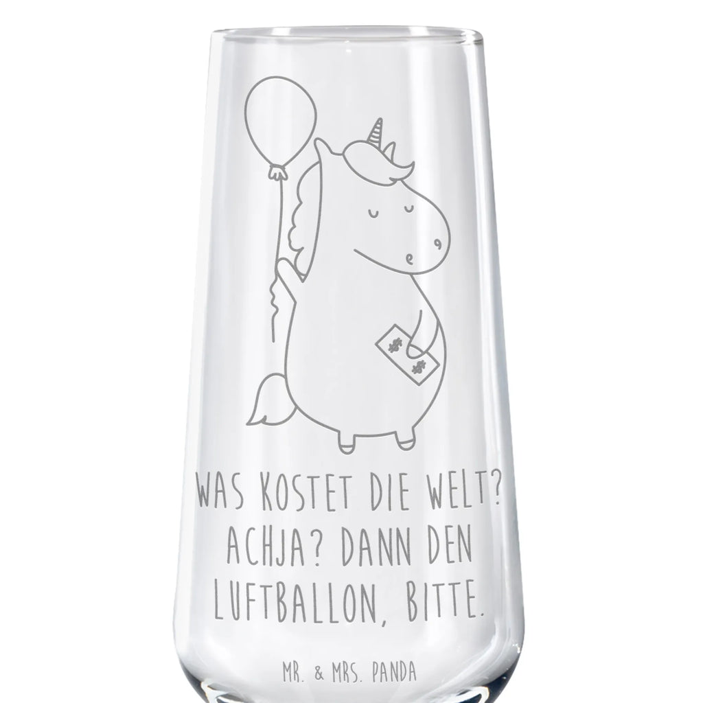 Sektglas Einhorn Luftballon Sektglas, Sektglas mit Gravur, Spülmaschinenfeste Sektgläser, Einhorn, Einhörner, Einhorn Deko, Pegasus, Unicorn, Luftballon, Geld, Lebenslust, Freude, Geschenk, Freundin