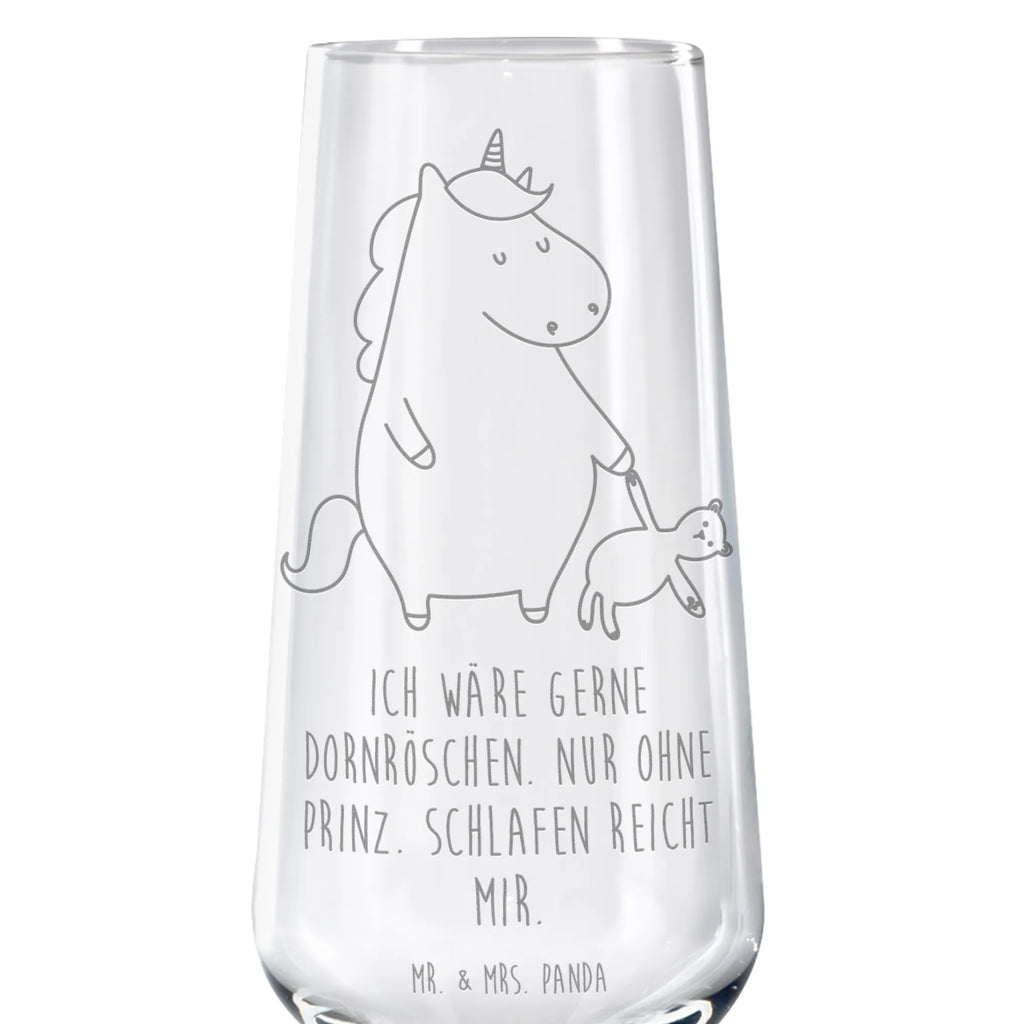 Sektglas Einhorn Teddy Sektglas, Sektglas mit Gravur, Spülmaschinenfeste Sektgläser, Einhorn, Einhörner, Einhorn Deko, Pegasus, Unicorn, schlafen, gute Nacht, Single, Bett, Träumen, Freundin, Singleleben