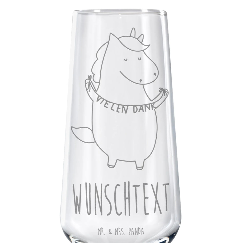 Personalisiertes Sektglas Einhorn Dankeschön Sektglas, Sektglas mit Gravur, Spülmaschinenfeste Sektgläser, Einhorn, Einhörner, Einhorn Deko, Unicorn, Danke, vielen Dank, Dankeschön, Danksagung