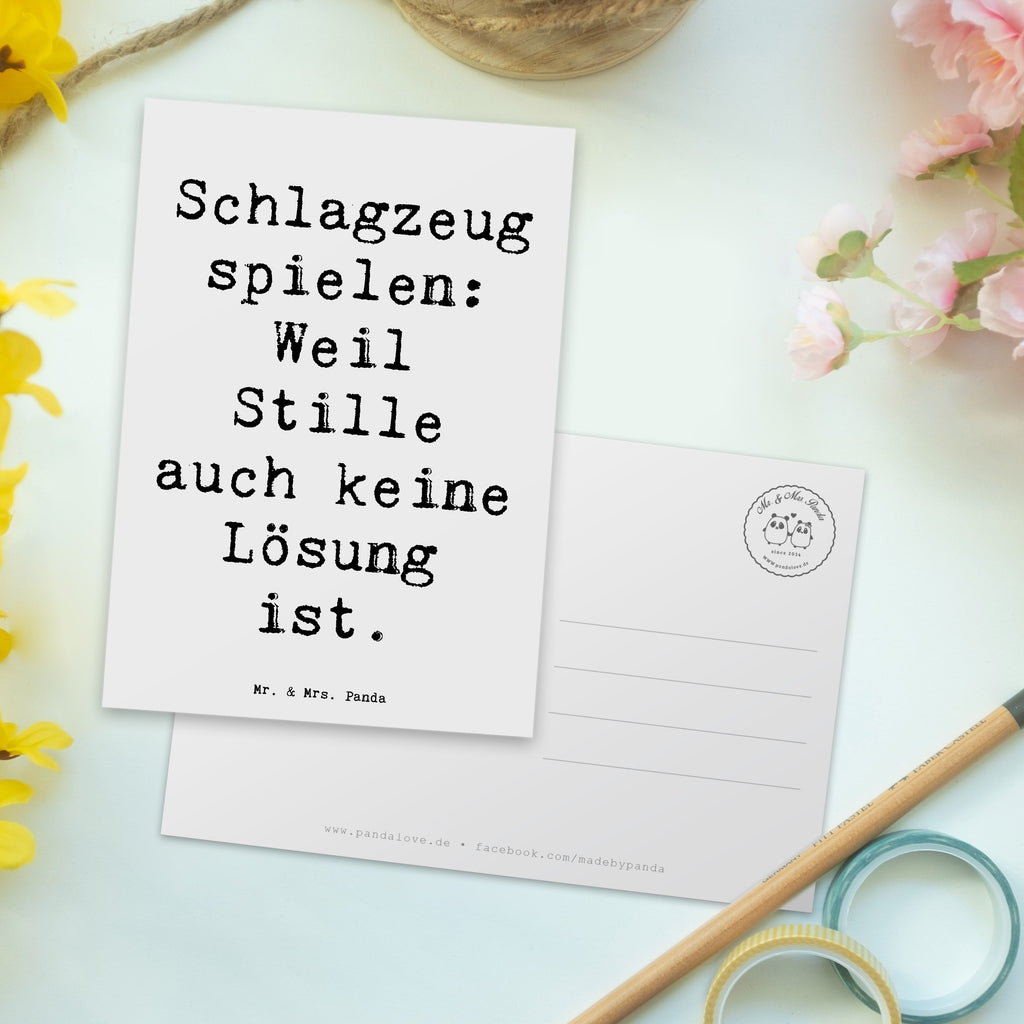 Postkarte Spruch Schlagzeug Magie Postkarte, Karte, Geschenkkarte, Grußkarte, Einladung, Ansichtskarte, Geburtstagskarte, Einladungskarte, Dankeskarte, Ansichtskarten, Einladung Geburtstag, Einladungskarten Geburtstag, Instrumente, Geschenke Musiker, Musikliebhaber