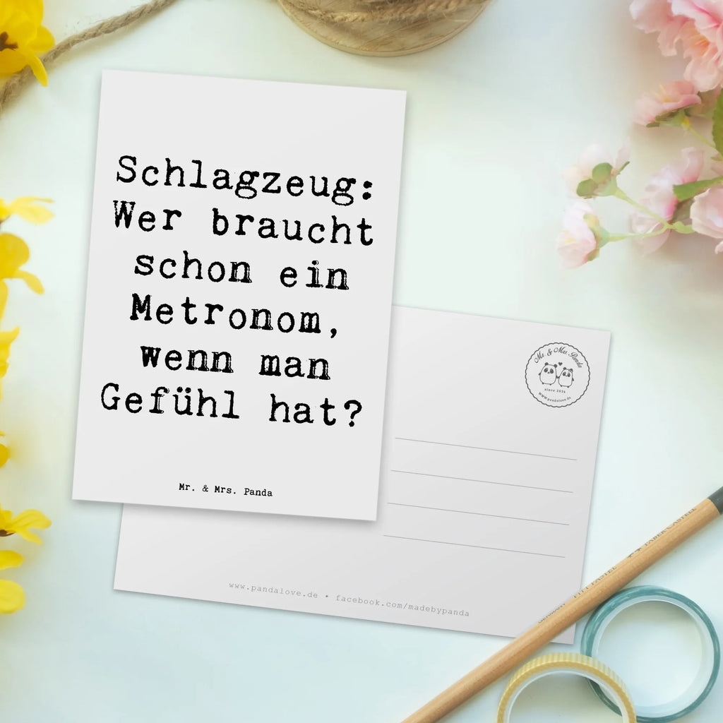 Postkarte Spruch Schlagzeug Gefühl Postkarte, Karte, Geschenkkarte, Grußkarte, Einladung, Ansichtskarte, Geburtstagskarte, Einladungskarte, Dankeskarte, Ansichtskarten, Einladung Geburtstag, Einladungskarten Geburtstag, Instrumente, Geschenke Musiker, Musikliebhaber