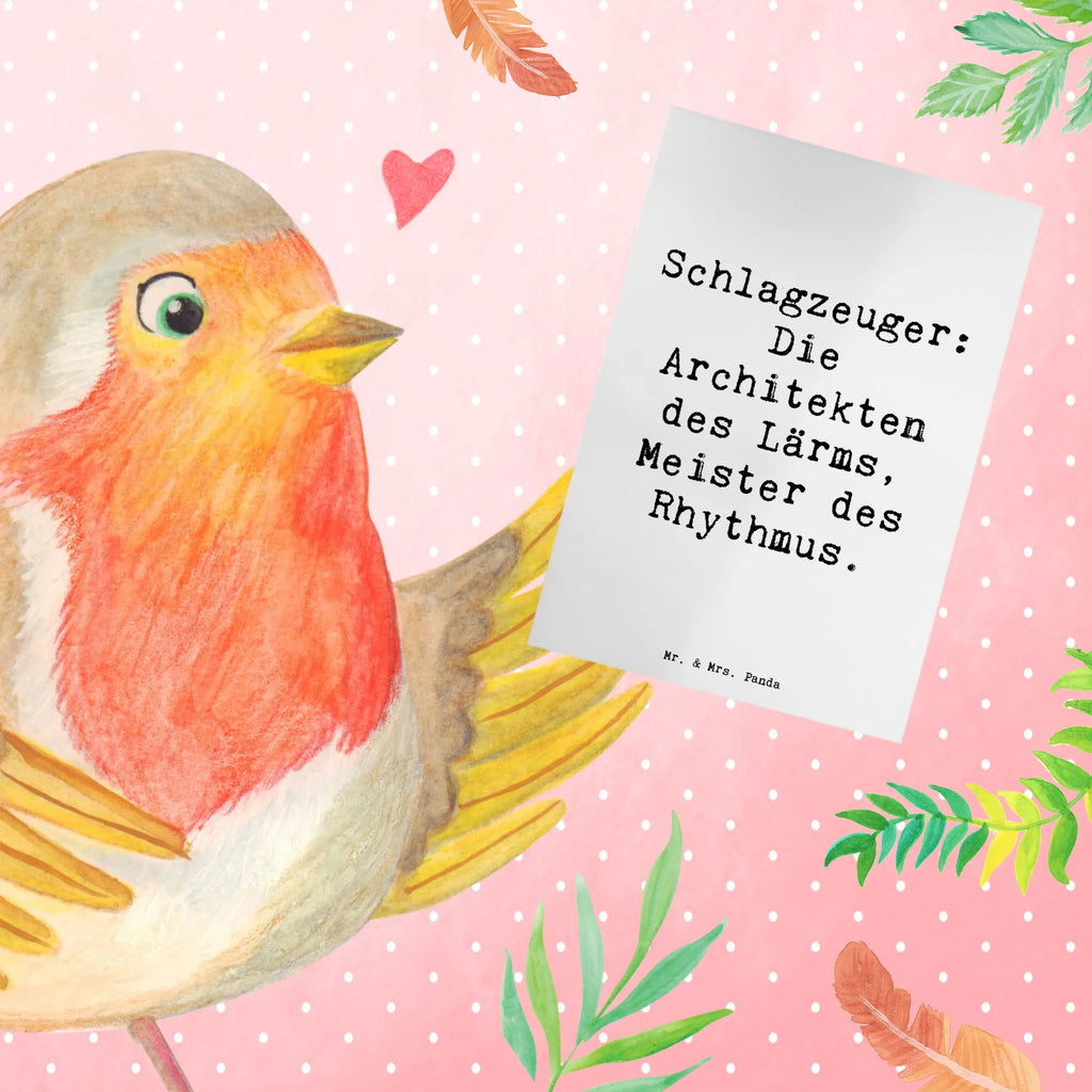 Grußkarte Spruch Schlagzeug Architekten Grußkarte, Klappkarte, Einladungskarte, Glückwunschkarte, Hochzeitskarte, Geburtstagskarte, Karte, Ansichtskarten, Instrumente, Geschenke Musiker, Musikliebhaber