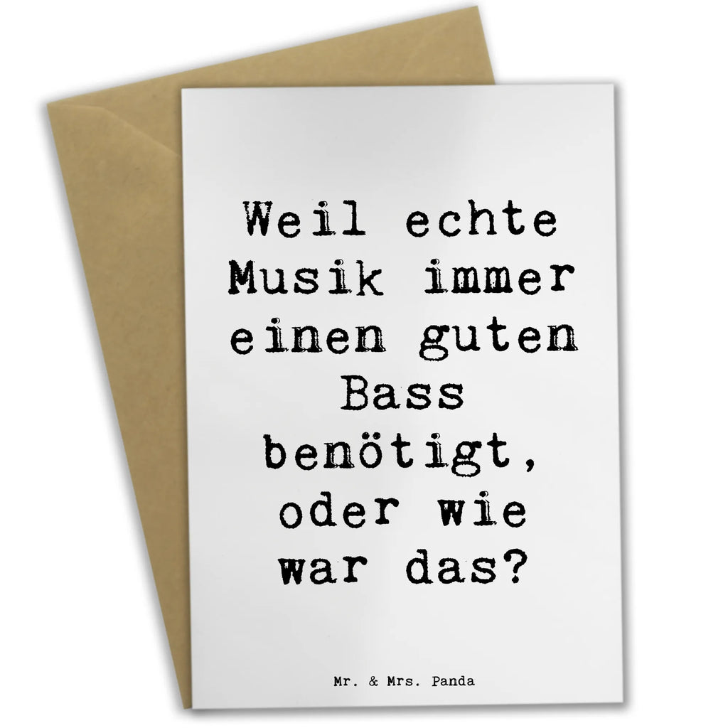 Grußkarte Spruch Schlagzeug Basswunder Grußkarte, Klappkarte, Einladungskarte, Glückwunschkarte, Hochzeitskarte, Geburtstagskarte, Karte, Ansichtskarten, Instrumente, Geschenke Musiker, Musikliebhaber