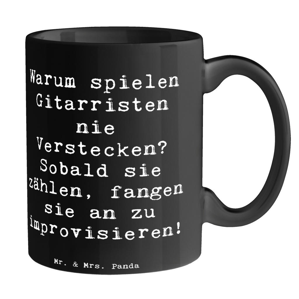 Tasse Spruch Gitarre Improvisation Tasse, Kaffeetasse, Teetasse, Becher, Kaffeebecher, Teebecher, Keramiktasse, Porzellantasse, Büro Tasse, Geschenk Tasse, Tasse Sprüche, Tasse Motive, Kaffeetassen, Tasse bedrucken, Designer Tasse, Cappuccino Tassen, Schöne Teetassen, Instrumente, Geschenke Musiker, Musikliebhaber