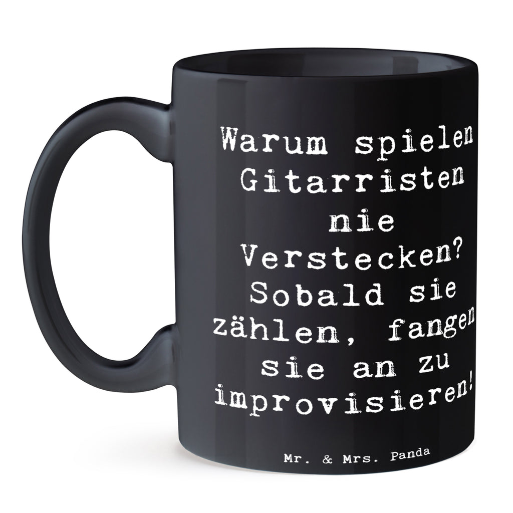 Tasse Spruch Gitarre Improvisation Tasse, Kaffeetasse, Teetasse, Becher, Kaffeebecher, Teebecher, Keramiktasse, Porzellantasse, Büro Tasse, Geschenk Tasse, Tasse Sprüche, Tasse Motive, Kaffeetassen, Tasse bedrucken, Designer Tasse, Cappuccino Tassen, Schöne Teetassen, Instrumente, Geschenke Musiker, Musikliebhaber