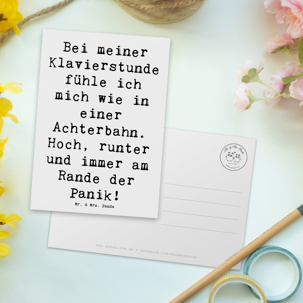 Postkarte Spruch Klavier Achterbahn Postkarte, Karte, Geschenkkarte, Grußkarte, Einladung, Ansichtskarte, Geburtstagskarte, Einladungskarte, Dankeskarte, Ansichtskarten, Einladung Geburtstag, Einladungskarten Geburtstag, Instrumente, Geschenke Musiker, Musikliebhaber