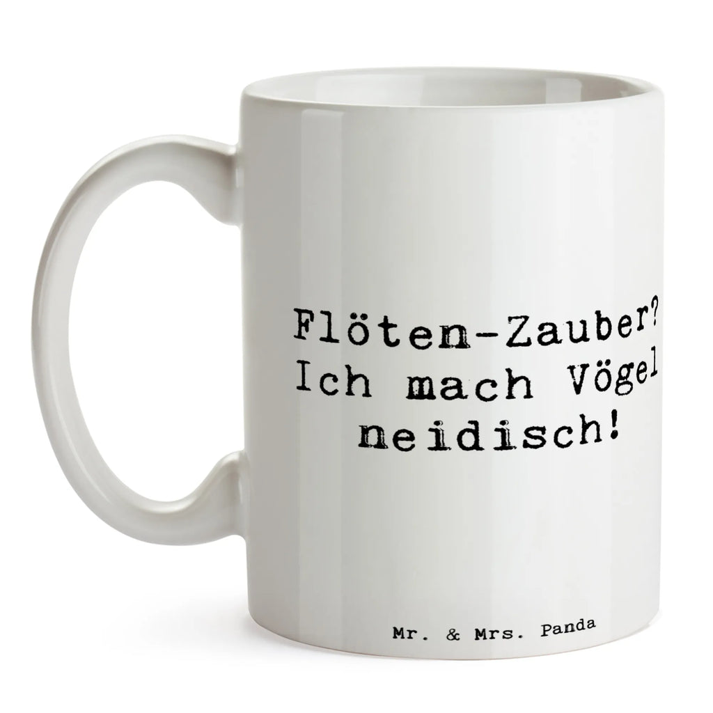 Tasse Spruch Flöte Zauber Tasse, Kaffeetasse, Teetasse, Becher, Kaffeebecher, Teebecher, Keramiktasse, Porzellantasse, Büro Tasse, Geschenk Tasse, Tasse Sprüche, Tasse Motive, Kaffeetassen, Tasse bedrucken, Designer Tasse, Cappuccino Tassen, Schöne Teetassen, Instrumente, Geschenke Musiker, Musikliebhaber