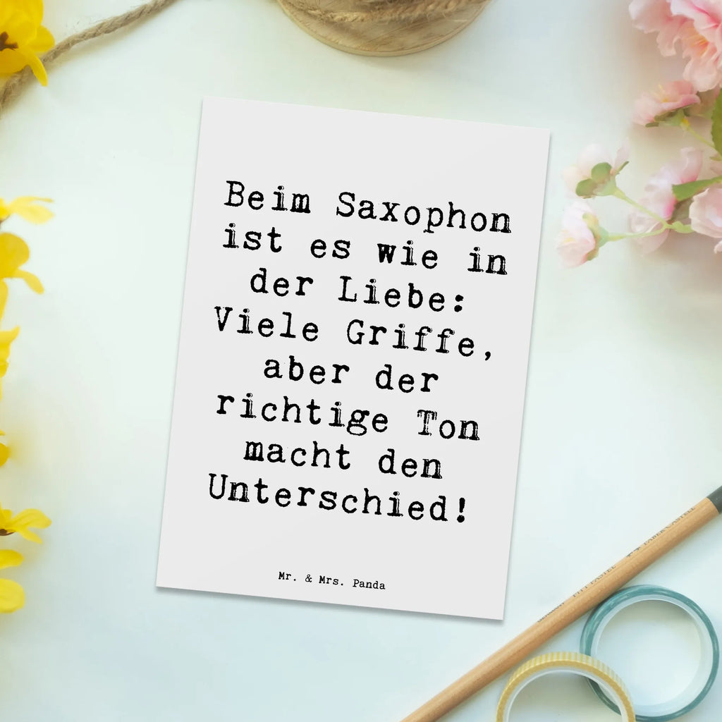 Postkarte Spruch Saxophon Liebe Postkarte, Karte, Geschenkkarte, Grußkarte, Einladung, Ansichtskarte, Geburtstagskarte, Einladungskarte, Dankeskarte, Ansichtskarten, Einladung Geburtstag, Einladungskarten Geburtstag, Instrumente, Geschenke Musiker, Musikliebhaber