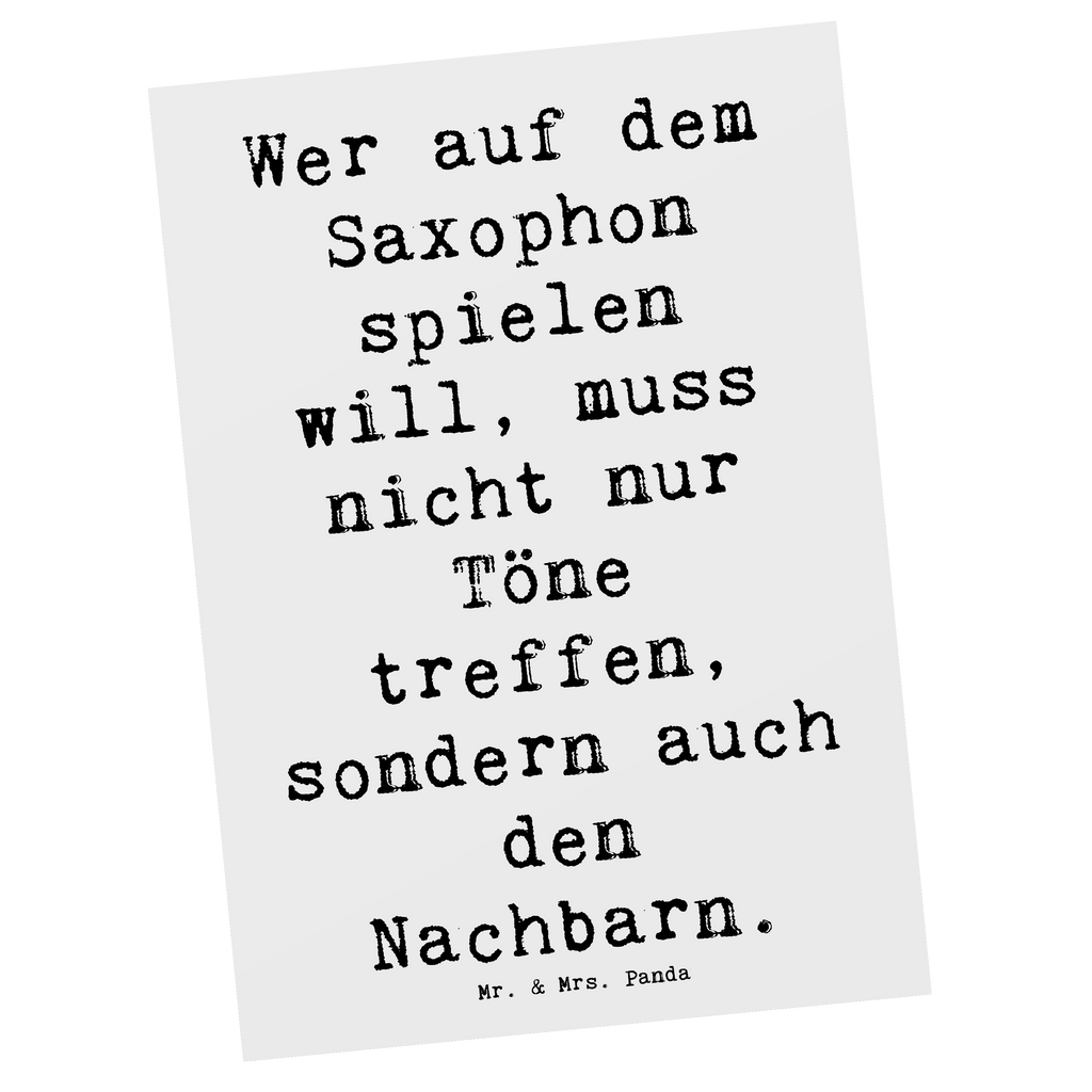 Postkarte Spruch Saxophon Spieler Postkarte, Karte, Geschenkkarte, Grußkarte, Einladung, Ansichtskarte, Geburtstagskarte, Einladungskarte, Dankeskarte, Ansichtskarten, Einladung Geburtstag, Einladungskarten Geburtstag, Instrumente, Geschenke Musiker, Musikliebhaber