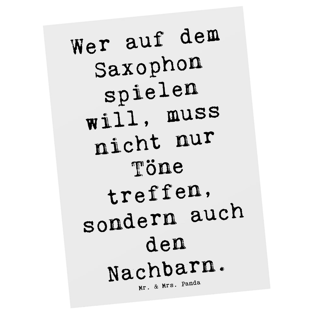 Postkarte Spruch Saxophon Spieler Postkarte, Karte, Geschenkkarte, Grußkarte, Einladung, Ansichtskarte, Geburtstagskarte, Einladungskarte, Dankeskarte, Ansichtskarten, Einladung Geburtstag, Einladungskarten Geburtstag, Instrumente, Geschenke Musiker, Musikliebhaber