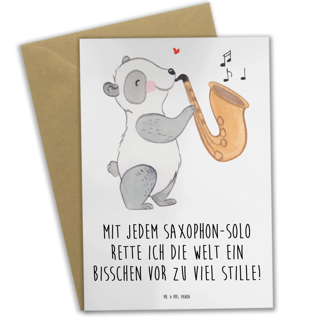 Grußkarte Saxophon Magie Grußkarte, Klappkarte, Einladungskarte, Glückwunschkarte, Hochzeitskarte, Geburtstagskarte, Karte, Ansichtskarten, Instrumente, Geschenke Musiker, Musikliebhaber