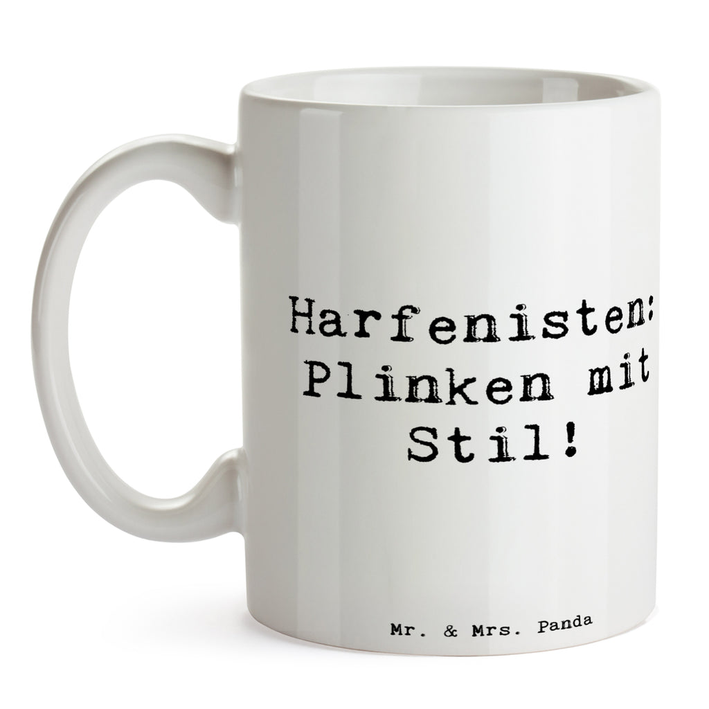 Tasse Spruch Harfe mit Stil Tasse, Kaffeetasse, Teetasse, Becher, Kaffeebecher, Teebecher, Keramiktasse, Porzellantasse, Büro Tasse, Geschenk Tasse, Tasse Sprüche, Tasse Motive, Kaffeetassen, Tasse bedrucken, Designer Tasse, Cappuccino Tassen, Schöne Teetassen, Instrumente, Geschenke Musiker, Musikliebhaber