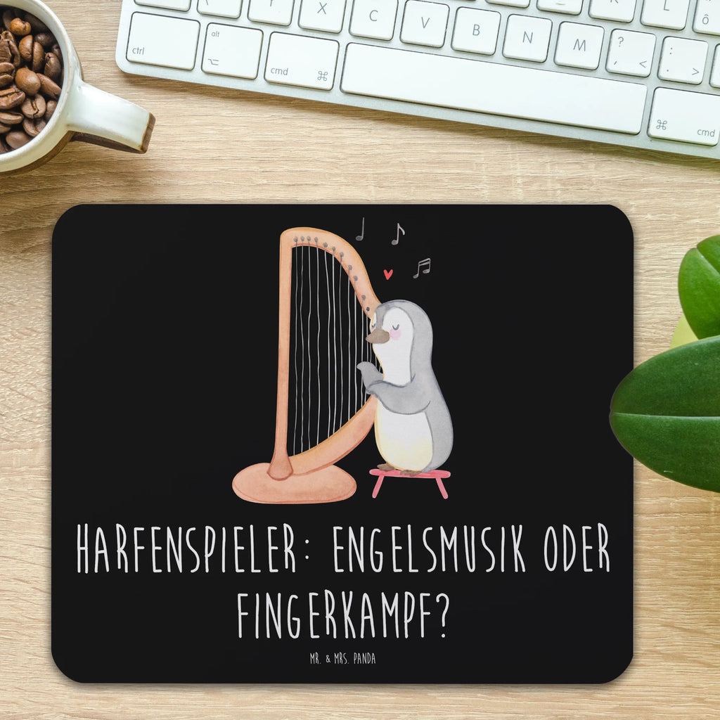 Mauspad Harfe Melodien Mousepad, Computer zubehör, Büroausstattung, PC Zubehör, Arbeitszimmer, Mauspad, Einzigartiges Mauspad, Designer Mauspad, Mausunterlage, Mauspad Büro, Instrumente, Geschenke Musiker, Musikliebhaber