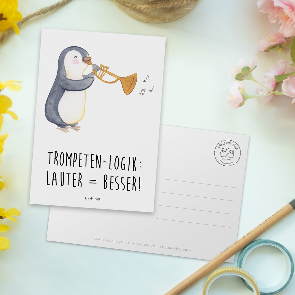 Postkarte Trompeten Weisheit Postkarte, Karte, Geschenkkarte, Grußkarte, Einladung, Ansichtskarte, Geburtstagskarte, Einladungskarte, Dankeskarte, Ansichtskarten, Einladung Geburtstag, Einladungskarten Geburtstag, Instrumente, Geschenke Musiker, Musikliebhaber