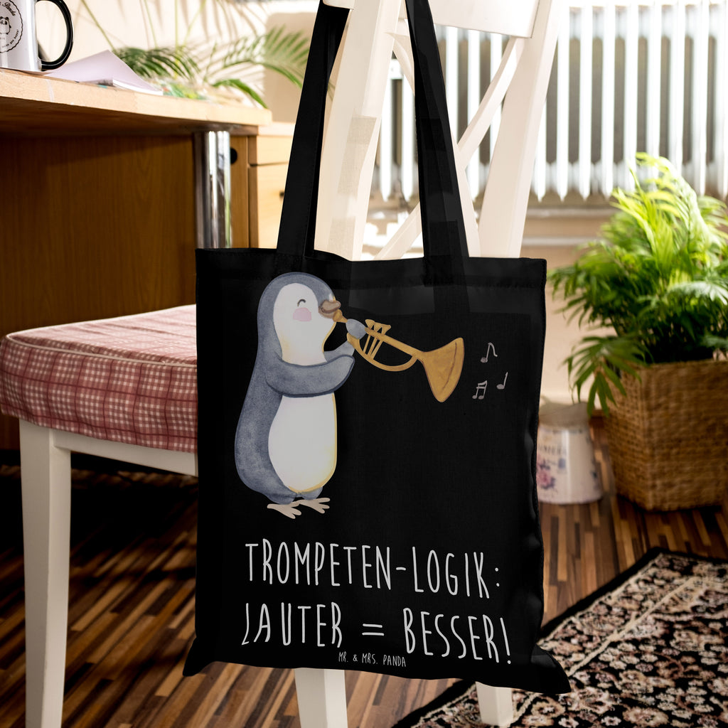 Tragetasche Trompeten Weisheit Beuteltasche, Beutel, Einkaufstasche, Jutebeutel, Stoffbeutel, Tasche, Shopper, Umhängetasche, Strandtasche, Schultertasche, Stofftasche, Tragetasche, Badetasche, Jutetasche, Einkaufstüte, Laptoptasche, Instrumente, Geschenke Musiker, Musikliebhaber