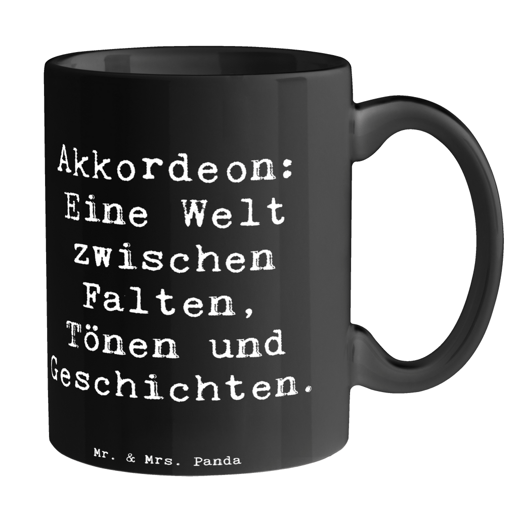 Tasse Akkordeon Geschichten Tasse, Kaffeetasse, Teetasse, Becher, Kaffeebecher, Teebecher, Keramiktasse, Porzellantasse, Büro Tasse, Geschenk Tasse, Tasse Sprüche, Tasse Motive, Instrumente, Geschenke Musiker, Musikliebhaber