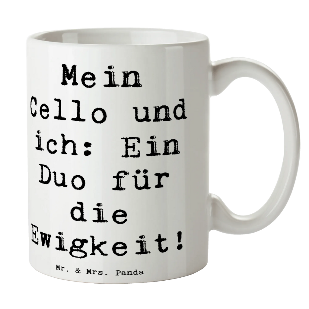 Tasse Spruch Cello Duo Tasse, Kaffeetasse, Teetasse, Becher, Kaffeebecher, Teebecher, Keramiktasse, Porzellantasse, Büro Tasse, Geschenk Tasse, Tasse Sprüche, Tasse Motive, Kaffeetassen, Tasse bedrucken, Designer Tasse, Cappuccino Tassen, Schöne Teetassen, Instrumente, Geschenke Musiker, Musikliebhaber