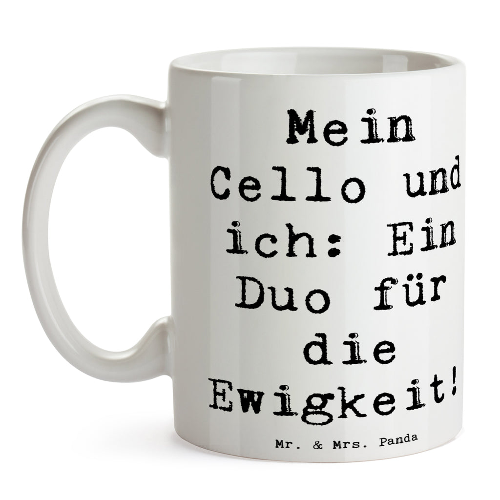 Tasse Spruch Cello Duo Tasse, Kaffeetasse, Teetasse, Becher, Kaffeebecher, Teebecher, Keramiktasse, Porzellantasse, Büro Tasse, Geschenk Tasse, Tasse Sprüche, Tasse Motive, Kaffeetassen, Tasse bedrucken, Designer Tasse, Cappuccino Tassen, Schöne Teetassen, Instrumente, Geschenke Musiker, Musikliebhaber