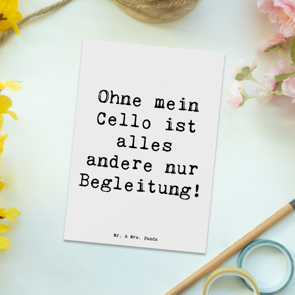 Postkarte Spruch Cello Magie Postkarte, Karte, Geschenkkarte, Grußkarte, Einladung, Ansichtskarte, Geburtstagskarte, Einladungskarte, Dankeskarte, Ansichtskarten, Einladung Geburtstag, Einladungskarten Geburtstag, Instrumente, Geschenke Musiker, Musikliebhaber