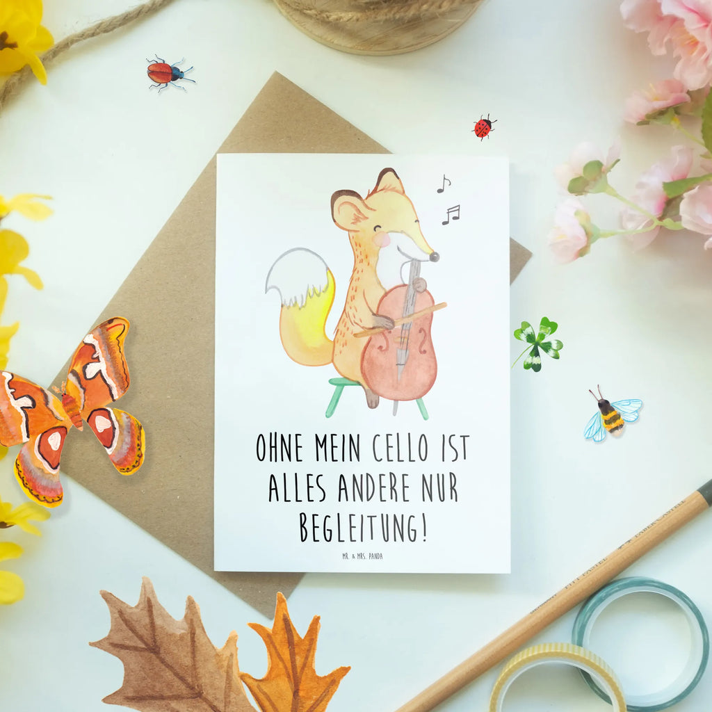 Grußkarte Cello Magie Grußkarte, Klappkarte, Einladungskarte, Glückwunschkarte, Hochzeitskarte, Geburtstagskarte, Karte, Ansichtskarten, Instrumente, Geschenke Musiker, Musikliebhaber