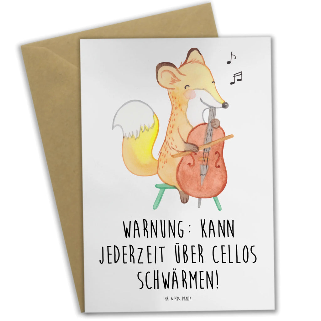 Grußkarte Cello Schwärmerei Grußkarte, Klappkarte, Einladungskarte, Glückwunschkarte, Hochzeitskarte, Geburtstagskarte, Karte, Ansichtskarten, Instrumente, Geschenke Musiker, Musikliebhaber