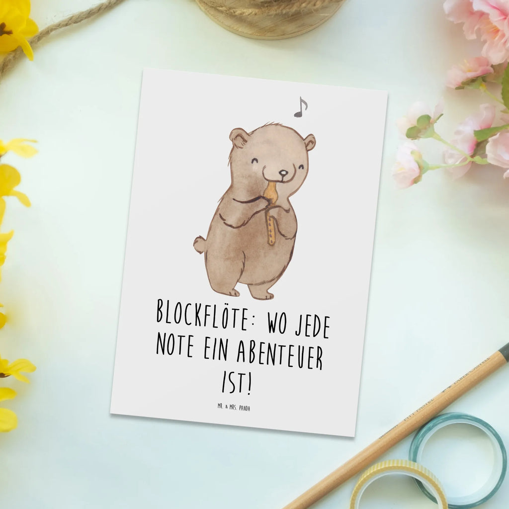 Postkarte Abenteuer Blockflöte Postkarte, Karte, Geschenkkarte, Grußkarte, Einladung, Ansichtskarte, Geburtstagskarte, Einladungskarte, Dankeskarte, Ansichtskarten, Einladung Geburtstag, Einladungskarten Geburtstag, Instrumente, Geschenke Musiker, Musikliebhaber