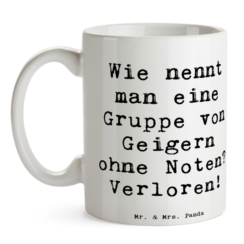 Tasse Spruch Verlorene Geiger Tasse, Kaffeetasse, Teetasse, Becher, Kaffeebecher, Teebecher, Keramiktasse, Porzellantasse, Büro Tasse, Geschenk Tasse, Tasse Sprüche, Tasse Motive, Kaffeetassen, Tasse bedrucken, Designer Tasse, Cappuccino Tassen, Schöne Teetassen, Instrumente, Geschenke Musiker, Musikliebhaber