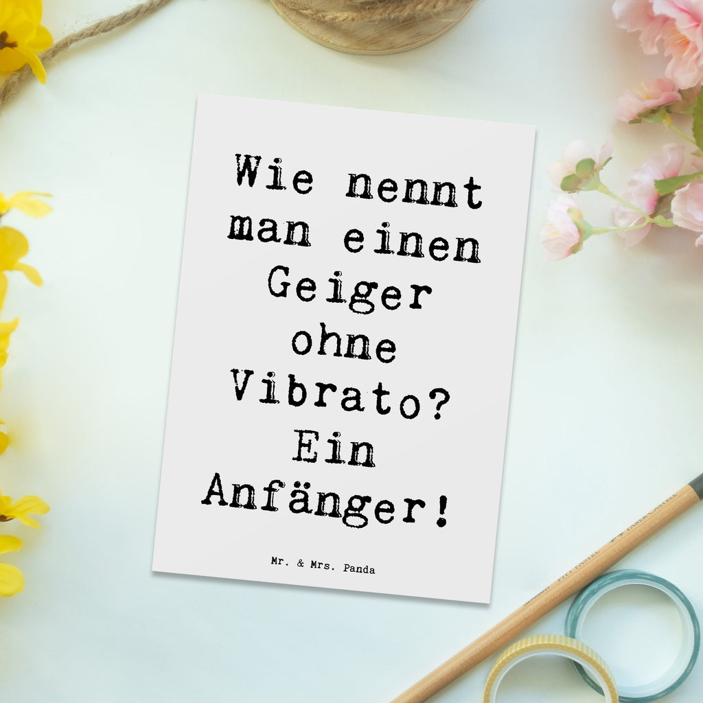 Postkarte Spruch Violine Anfänger Postkarte, Karte, Geschenkkarte, Grußkarte, Einladung, Ansichtskarte, Geburtstagskarte, Einladungskarte, Dankeskarte, Ansichtskarten, Einladung Geburtstag, Einladungskarten Geburtstag, Instrumente, Geschenke Musiker, Musikliebhaber