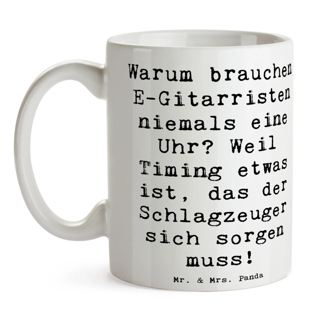 Tasse Spruch E-Gitarre Timing Tasse, Kaffeetasse, Teetasse, Becher, Kaffeebecher, Teebecher, Keramiktasse, Porzellantasse, Büro Tasse, Geschenk Tasse, Tasse Sprüche, Tasse Motive, Kaffeetassen, Tasse bedrucken, Designer Tasse, Cappuccino Tassen, Schöne Teetassen, Instrumente, Geschenke Musiker, Musikliebhaber