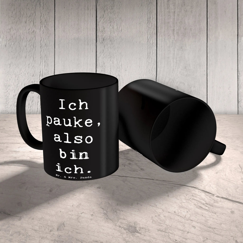 Tasse Spruch Pauken Motivation Tasse, Kaffeetasse, Teetasse, Becher, Kaffeebecher, Teebecher, Keramiktasse, Porzellantasse, Büro Tasse, Geschenk Tasse, Tasse Sprüche, Tasse Motive, Kaffeetassen, Tasse bedrucken, Designer Tasse, Cappuccino Tassen, Schöne Teetassen, Instrumente, Geschenke Musiker, Musikliebhaber