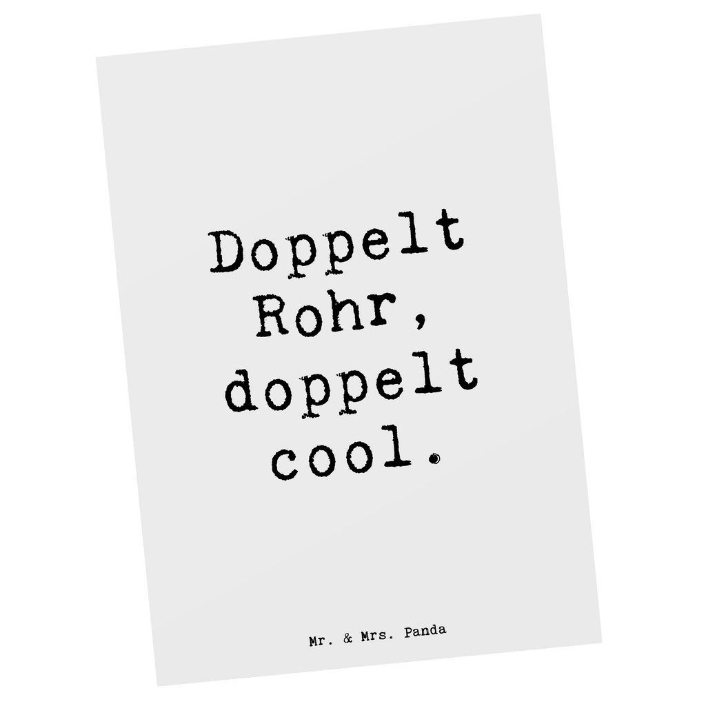 Postkarte Spruch Fagott Doppelt Cool Postkarte, Karte, Geschenkkarte, Grußkarte, Einladung, Ansichtskarte, Geburtstagskarte, Einladungskarte, Dankeskarte, Ansichtskarten, Einladung Geburtstag, Einladungskarten Geburtstag, Instrumente, Geschenke Musiker, Musikliebhaber