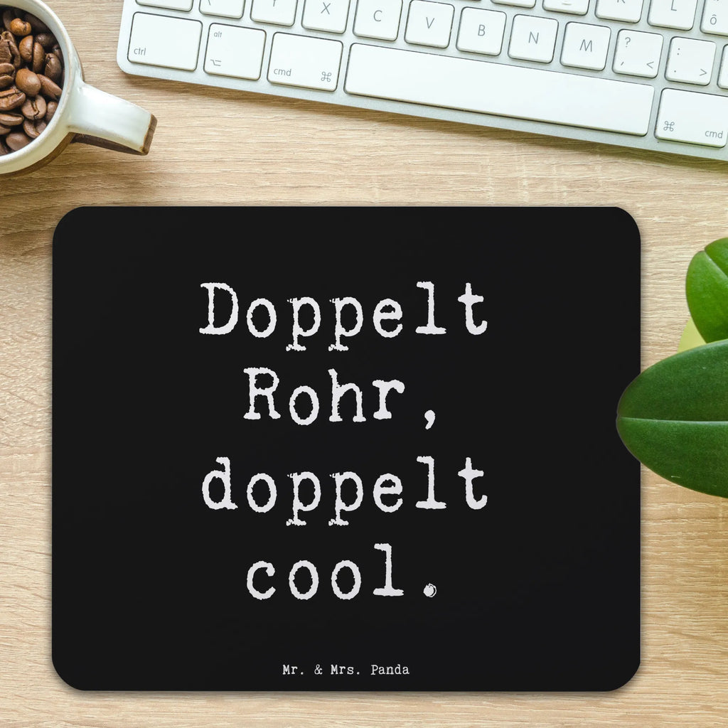 Mauspad Spruch Fagott Doppelt Cool Mousepad, Computer zubehör, Büroausstattung, PC Zubehör, Arbeitszimmer, Mauspad, Einzigartiges Mauspad, Designer Mauspad, Mausunterlage, Mauspad Büro, Instrumente, Geschenke Musiker, Musikliebhaber