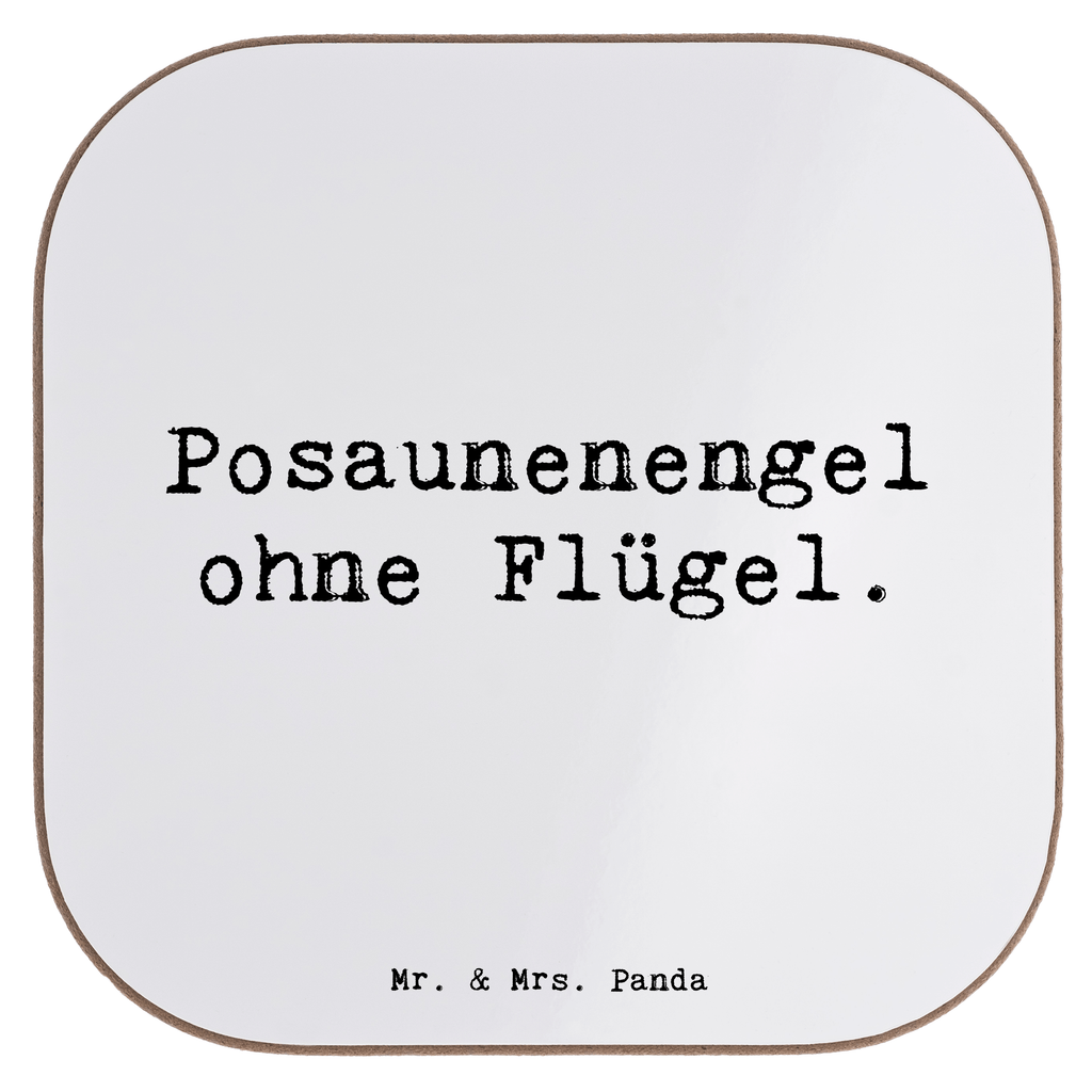 Untersetzer Posaunenengel ohne Flügel. Untersetzer, Bierdeckel, Glasuntersetzer, Untersetzer Gläser, Getränkeuntersetzer, Instrumente, Geschenke Musiker, Musikliebhaber