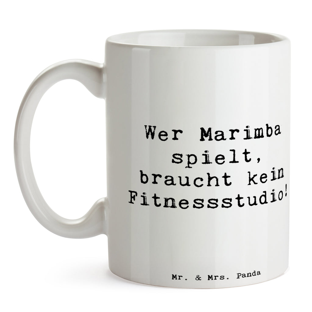 Tasse Wer Marimba spielt, braucht kein Fitnessstudio! Tasse, Kaffeetasse, Teetasse, Becher, Kaffeebecher, Teebecher, Keramiktasse, Porzellantasse, Büro Tasse, Geschenk Tasse, Tasse Sprüche, Tasse Motive, Kaffeetassen, Tasse bedrucken, Designer Tasse, Cappuccino Tassen, Schöne Teetassen, Instrumente, Geschenke Musiker, Musikliebhaber