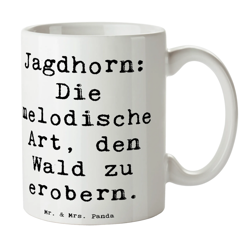 Tasse Spruch Jagdhorn Magie Tasse, Kaffeetasse, Teetasse, Becher, Kaffeebecher, Teebecher, Keramiktasse, Porzellantasse, Büro Tasse, Geschenk Tasse, Tasse Sprüche, Tasse Motive, Kaffeetassen, Tasse bedrucken, Designer Tasse, Cappuccino Tassen, Schöne Teetassen, Instrumente, Geschenke Musiker, Musikliebhaber