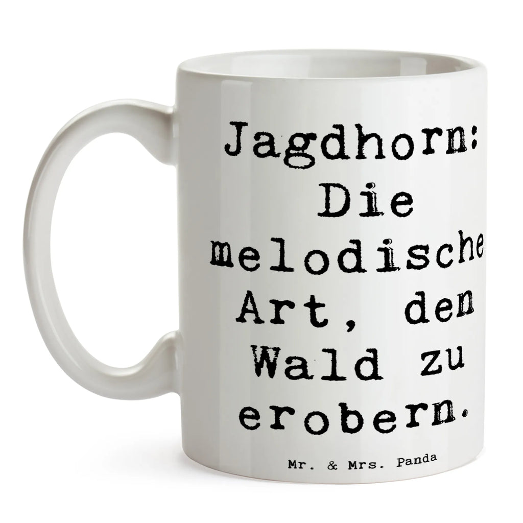 Tasse Spruch Jagdhorn Magie Tasse, Kaffeetasse, Teetasse, Becher, Kaffeebecher, Teebecher, Keramiktasse, Porzellantasse, Büro Tasse, Geschenk Tasse, Tasse Sprüche, Tasse Motive, Kaffeetassen, Tasse bedrucken, Designer Tasse, Cappuccino Tassen, Schöne Teetassen, Instrumente, Geschenke Musiker, Musikliebhaber